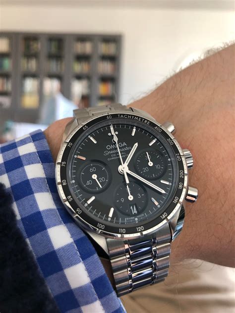 omega speedmaster 38mm vs 42mm|new Omega Speedmaster review.